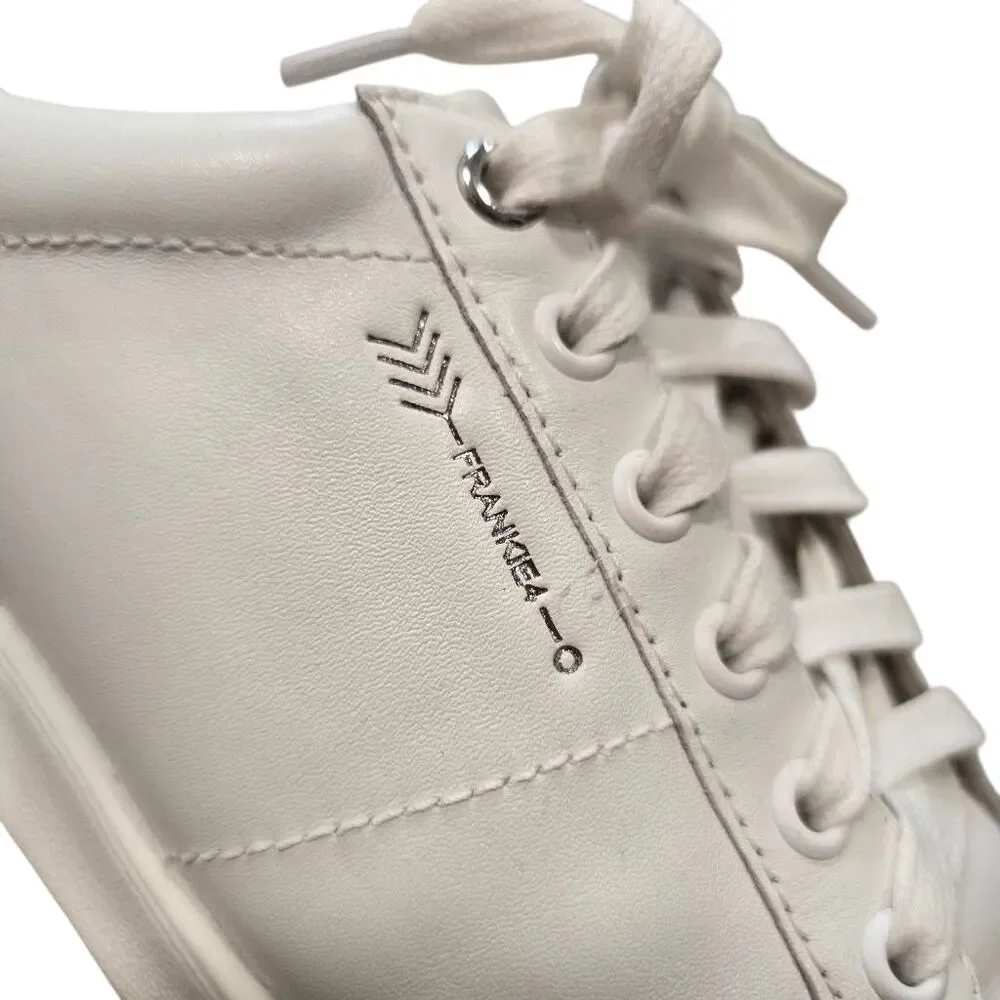 Frankie4 Jackie III Sneakers Women's 8.5 White Silver Lizard Athletic Shoes‎ - Picture 6 of 10